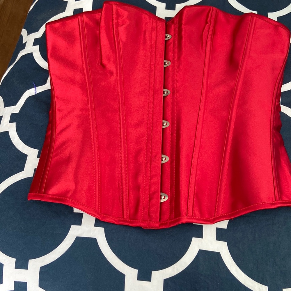 Red corset